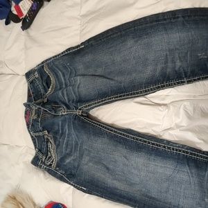 Midrise rock n roll cowgirl jeans
